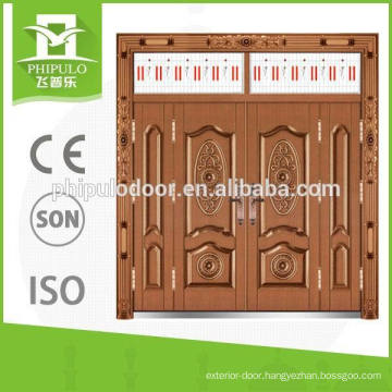 Alibaba new type doors interior latest design villa copper door